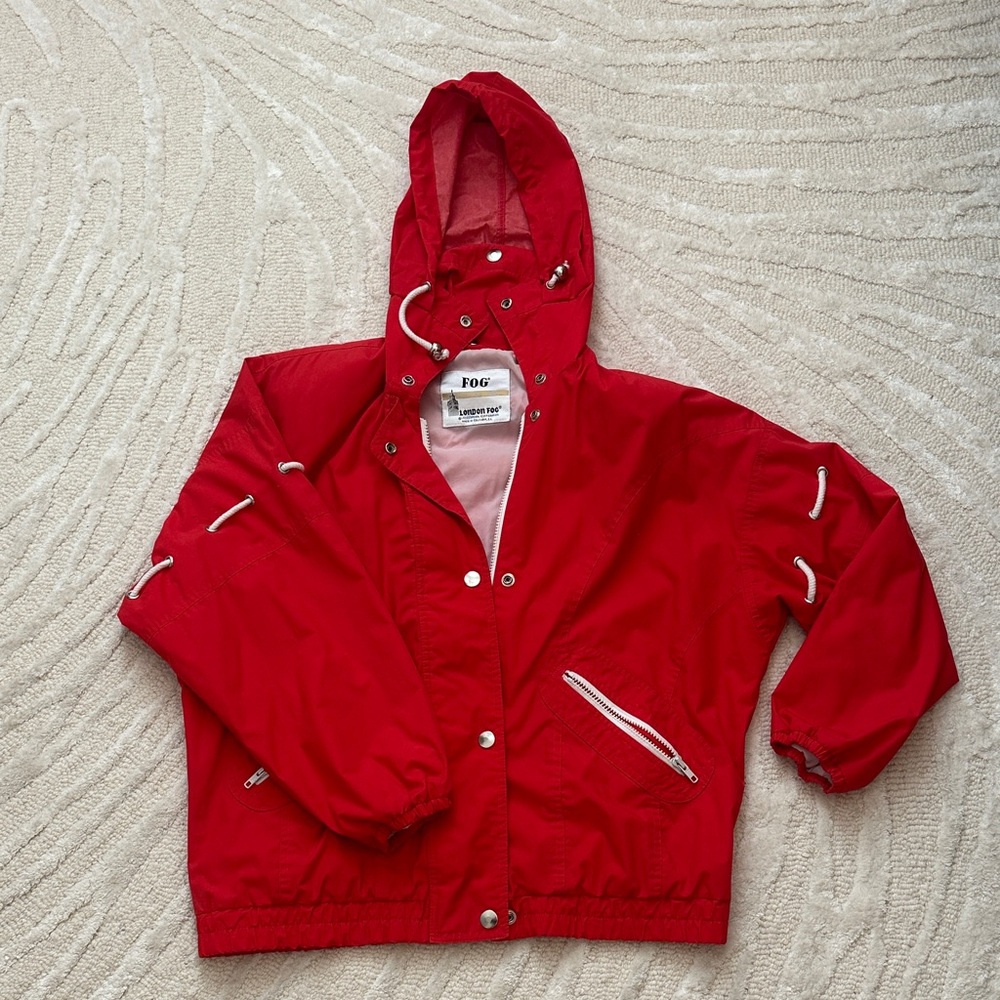 London Fog Women's Vibrant Red Snow Jacket